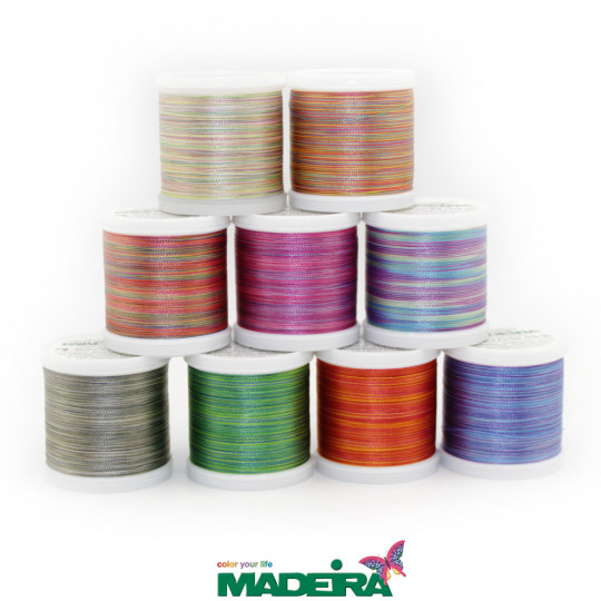 Madeira Polyneon Stickgarn MULTICOLOR 200m