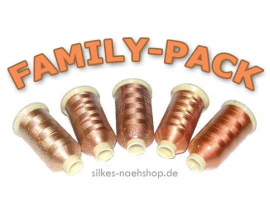 MARATHON Stickgarn Set Rayon FAMILY-PACK teint