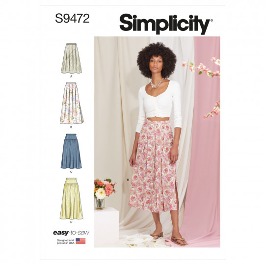 9472 Simplicity Schnittmuster Röcke EASY!