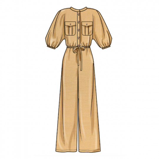 9544 Simplicity Schnittmuster Kleid Jumpsuit EASY!