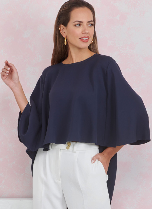 9926 Simplicity Schnittmuster Oversized Top Hose EASY!