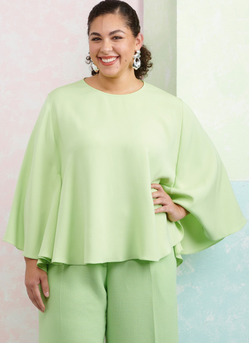 9926 Simplicity Schnittmuster Oversized Top Hose EASY!