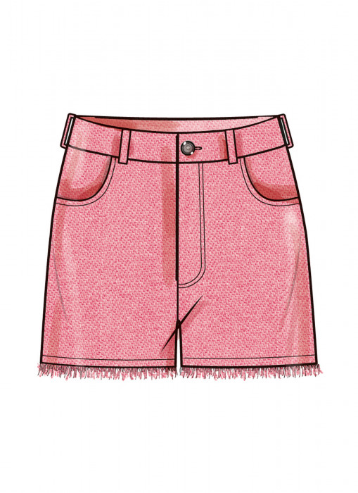 9957 Simplicity Schnittmuster Hose Shorts