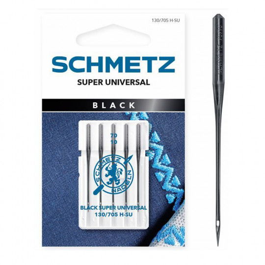 Schmetz BLACK Super Universal-Nadeln Stärke 70