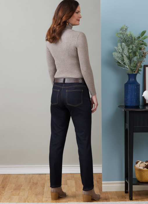 B6911 Butterick Schnittmuster Designerjeans