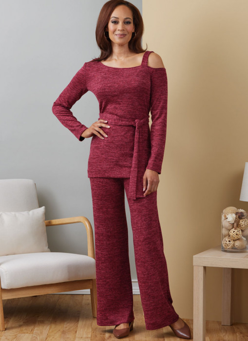 B6913 Butterick Schnittmuster Jersey-Kombination EASY!