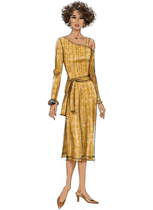 B6913 Butterick Schnittmuster Jersey-Kombination EASY!