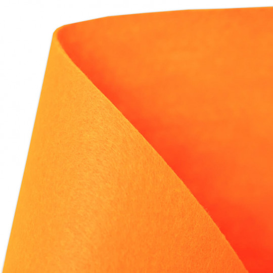 Gunold Felty Stickfilz neon orange 25cm x 3m Rolle