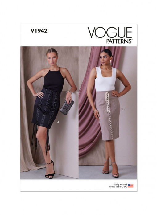 V1942 VOGUE Schnittmuster schmaler Rock