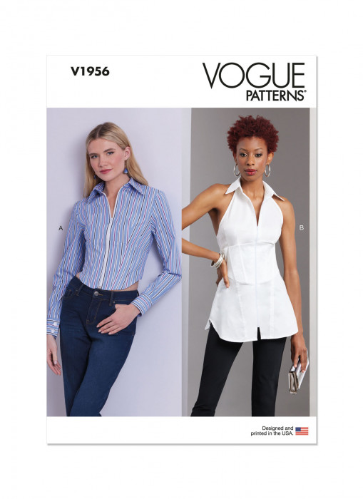 V1956 VOGUE Schnittmuster Bluse