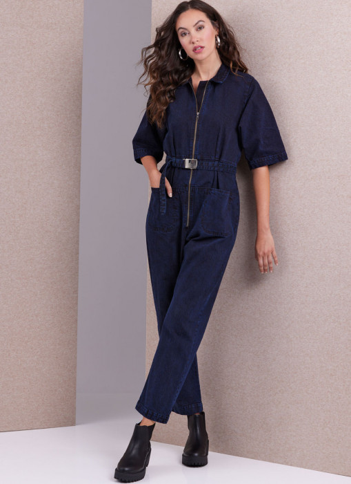 V1994 VOGUE Schnittmuster Designer Jumpsuit Overall