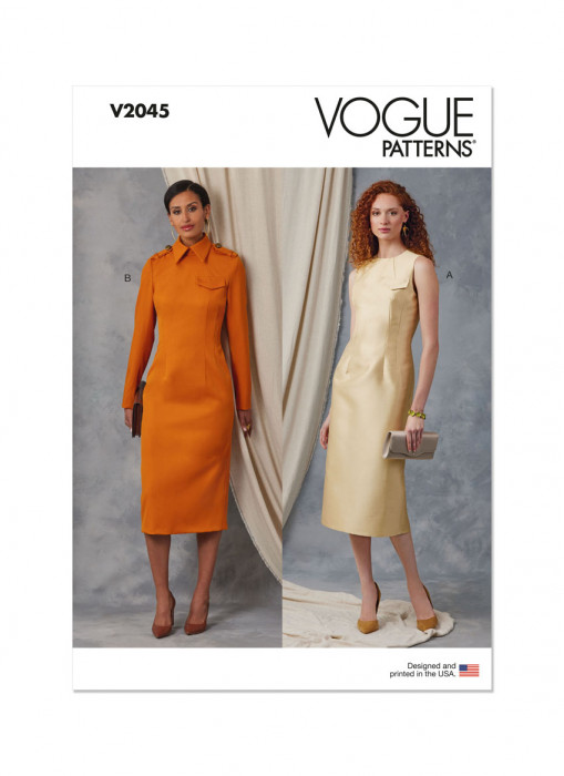 V2045 VOGUE Schnittmuster Kleid