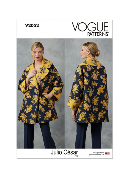 V2052 VOGUE Designer Schnittmuster Jacke