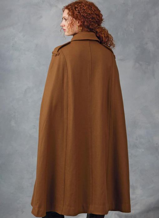 V2054 VOGUE Schnittmuster Poncho Cape