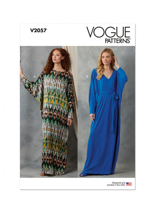 V2057 VOGUE Schnittmuster Kaftan XS-XXL