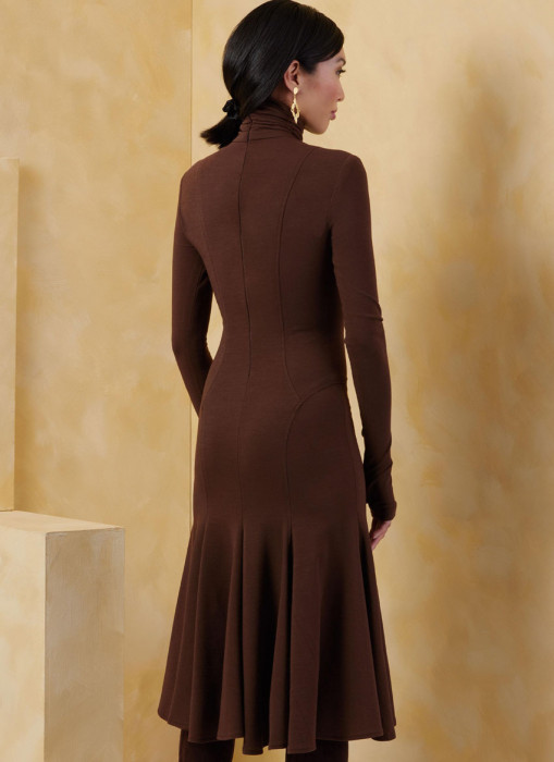 V2064 VOGUE Schnittmuster Jerseykleid