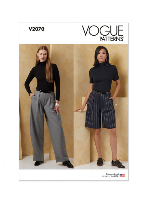 V2070 VOGUE Schnittmuster Shorts Hose