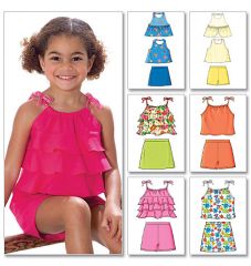 B4503 Butterick Schnittmuster Kinderkombi EASY!