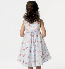 B6013 Butterick Schnittmuster Kinderkleid