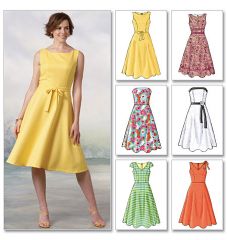 B4443 Butterick Schnittmuster Kleid