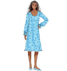 B5792 Butterick Schnittmuster Nachthemd Pyjama