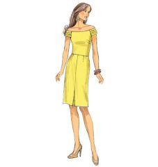 B6129 Butterick Schnittmuster Kleid