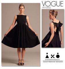 V1102 VOGUE Schnittmuster Designer-Kleid