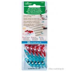 CLOVER Mini Wonderclips Stoffklammern 20er-Pack