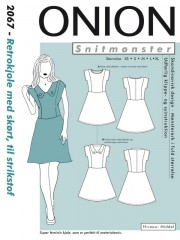 2067 ONION Schnittmuster Retrokleid XS-XL