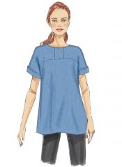 B6416 Butterick Schnittmuster Blusenshirt EASY!