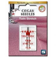 Organ Zwillingsnadel Twin Stretch 4mm