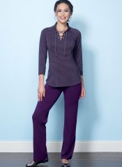 B6494 Butterick Schnittmuster Jersey-Kombination