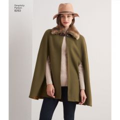 7953 Simplicity Schnittmuster Poncho