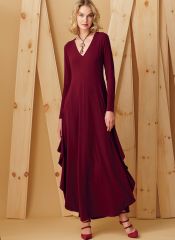 V9268 VOGUE Schnittmuster Designer-Jerseykleid