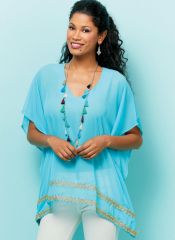 B6559 Butterick Schnittmuster Tunika Kaftan Kleid