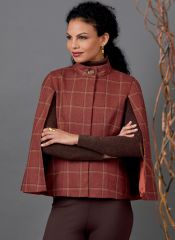 B6603 Butterick Schnittmuster Ponchojacke