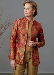 B6602 Butterick Schnittmuster Blazer Jacke