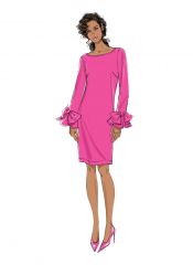 V9325 VOGUE Schnittmuster Kleid EASY