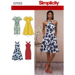 7053 Simplicity Schnittmuster Sommerkleid