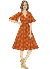 B6654 Butterick Schnittmuster Damen- + Kinderkleid EASY