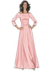 B6639 Butterick Schnittmuster Brautkleid Abendkleid