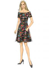 B6639 Butterick Schnittmuster Brautkleid Abendkleid