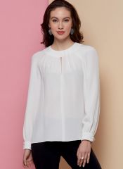 V1629 VOGUE er Schnittmuster Blusenshirt