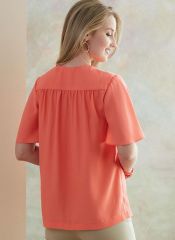 B6688 Butterick Schnittmuster Blusenshirt