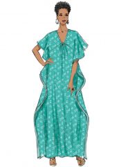 B6683 Butterick Schnittmuster Tunika Kaftan Kleid