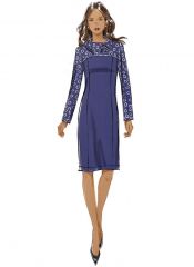 B6707 Butterick Schnittmuster Kleid