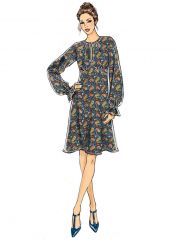 B6705 Butterick Schnittmuster Kleid