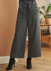 B6715 Butterick Schnittmuster Hose mit weitem Bein