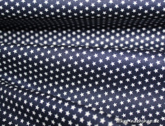 50cm Baumwollstoff MIX-IT STARS navy