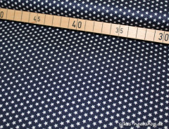 50cm Baumwollstoff MIX-IT STARS navy